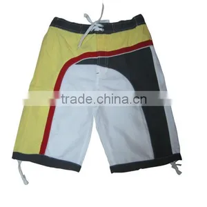 Men 100% Polyester Print Custom Board Shorts thumbnail-1