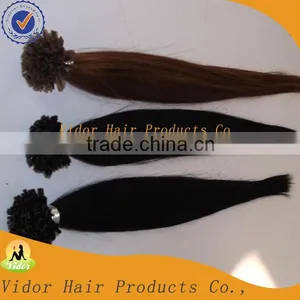 Good Quality and Cheap 100% Human Hair U-tip Hair Extensions thumbnail-1