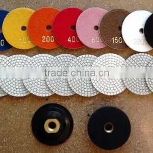 Angle Grinder Polishing Pads /flexible Wet Polishing Pad for Marble Granite thumbnail-5