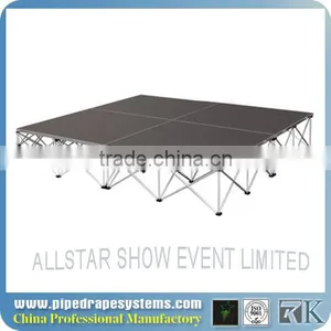 Cheap Wood Manufacture Promotion Folding Portable Stages for Sale thumbnail-5
