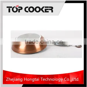 Forged Aluminum Marble Coating Metallic Wok thumbnail-2