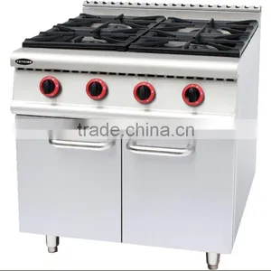 4 Burner Gas Cooker With Cabinet thumbnail-1