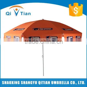 Made in China Superior Quality Orange Sun Umbrella Parasol thumbnail-1