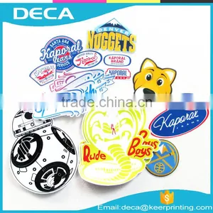 Prefessional Custom Your Own Designed Full Color Self Adhesive Sticker Printing Private Shaped Die Cut Pvc Logo Sticker Quality Choice thumbnail-1