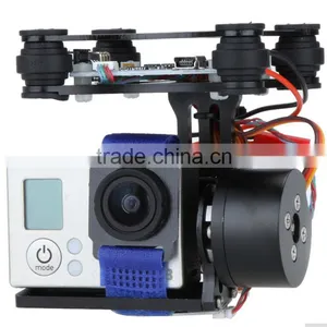 DIY CNC Metal Camera Gimbal Mount for DJI 2 Axis Metal Brushless Gimbal w/ Controller thumbnail-1