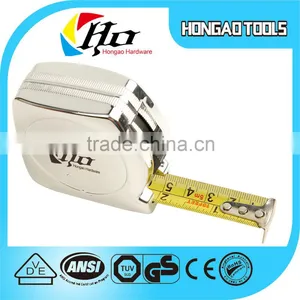 Shining Silver Color Case Cloth Measuring Tape thumbnail-1