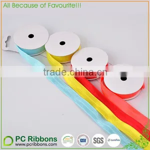 Custom Printed Elastic Grosgrain Ribbon Fro Hair Tie thumbnail-2