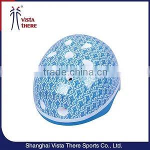 Colourful Logo Print Lovely Fashion Foam Kids Bicycle Helmet thumbnail-3
