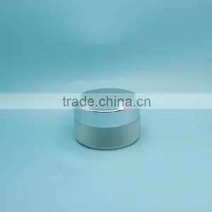 High Quality Plastic Jar With Aluminum Cap, 100ml Plastic Cosmetic Jar thumbnail-1
