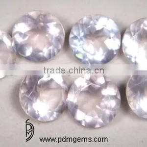 Rose Quartz Round Cut Lot For Jewelry From Wholesaler thumbnail-1