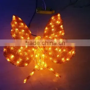 Home Decor Led Light Holiday Decorative Motif 3D Led Butterfly Lights thumbnail-5