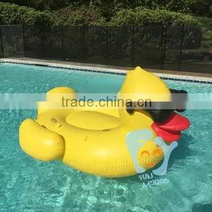 2017 Factory Price Giant Duck With Glasses Animal Pool Float thumbnail-6