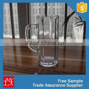 Glass Drinkware Type Beer Glass Mug /handle Beer Mug /500ml Beer Glass thumbnail-3