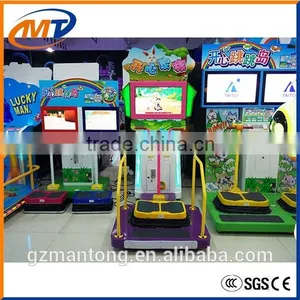 Hot Sale Kids Coin Operated Game Machine/ Happy Jumping Kids Favourite Game Machine for Shopping Center thumbnail-1