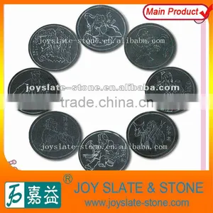 Custom Round Printed Dinner Plates thumbnail-1