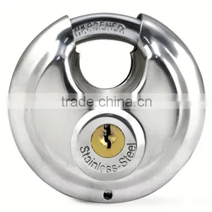 Disc Padlock Waterproof Discus Padlocks Stainless Steel Discus Padlock A2004 thumbnail-4