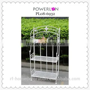 Wrought Iron Decorative Shoe Shelf thumbnail-2