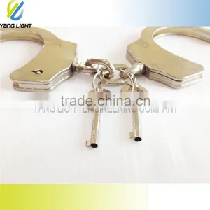 Taiwan Manufacturer Made Stainless Steel 304 Police Military Engarved LogoHandcuff thumbnail-6