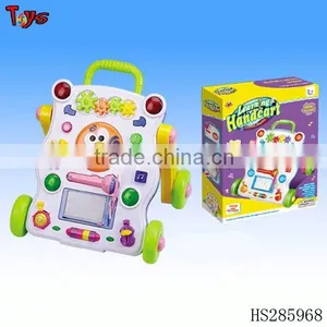 Multifunction Musical Baby Trolley Toy With Writing Board and Recorder thumbnail-1
