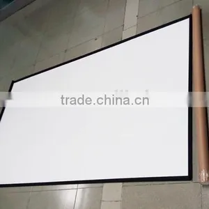 10 Year Gold Supplier Supply the Cheapest Projector Screen With 16:9 100" Inch Fabric thumbnail-2