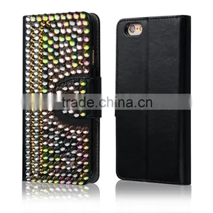 C&T Luxury Diamond pu Leather Flip Cover Case for Oppo Neo 7 thumbnail-1