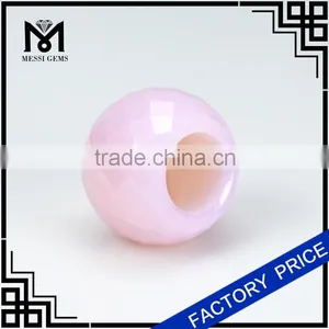 Synthetic Nano Pink Color Beads for Jewelry Making Wholesale Beads thumbnail-1