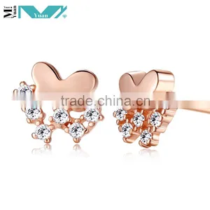 925 Sterling Silver Jewelry Fashion Style Woman Earrings thumbnail-1