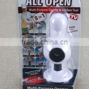 8-in-1 Multipurpose Kitchen Tool Super Can Bottle Opener thumbnail-2