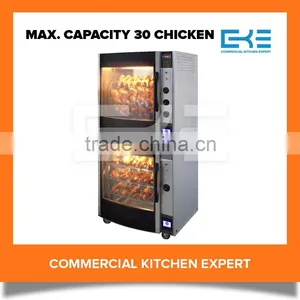 2016 Commercial Use Competitive Prices Vertical Electric Chicken Rotisserie Oven Equipment Sale thumbnail-1