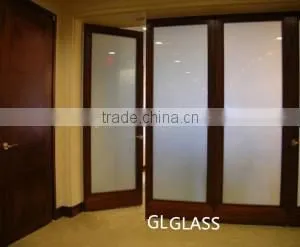 Decorative Frosted Glass-Acid Etched Glass (clear, Ultra Clear, Colored, 3-19mm) thumbnail-1