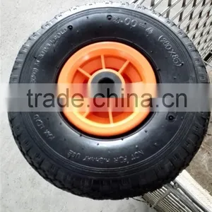 Small Rubber Wheel 10inch Hand Trolley Wheel thumbnail-2