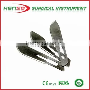 Henso Carton Steel or Stainless Steel Surgical Blades With or Without Handle thumbnail-3