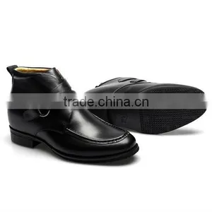 Men Elegant Soft Leather Ankle Boots thumbnail-5
