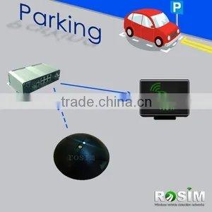 Surface Mount Wireless Magnetic Parking Sensor Detector for Parking Lot Management System thumbnail-1