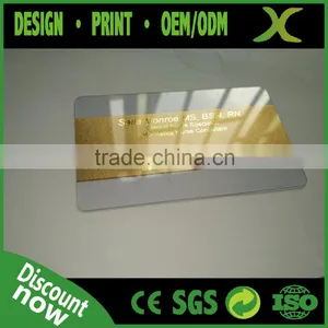 Free Design~~!! High Transparency Material Plastic Card; Transparent Business Card thumbnail-6