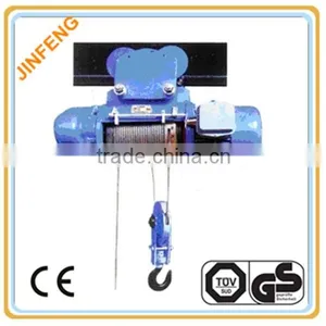Drum With Up Down Stop Switch Electric Wire Rope Hoist Tensioner thumbnail-1