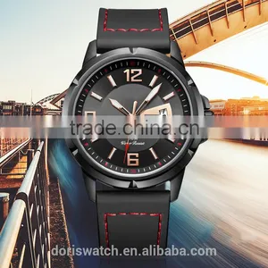 New High Quality Products Oversize Bezel Men Sport Wrist Watch Casual Silicone Watch Rubber Colorful Watch With Date thumbnail-1