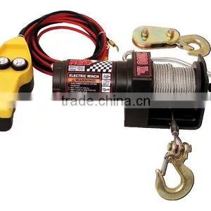 Torin 12volt 0.9HP Electric Winch 2000lbs for ATV Boats and Snow Mobiles thumbnail-1