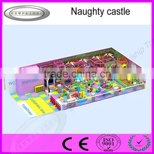 Customerized Amusement Naughty Castle Series Indoor Playground for Kids in Park thumbnail-2
