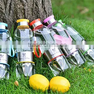 Trade Assurance Stainless Steel Juicer Color Glass Fruit Infuser Water Bottles thumbnail-6