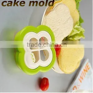 Plastic LEAF Clover Sandwich Crust Cutter DIY Bread Mold thumbnail-2