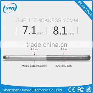 Low Price China Mobile Phone Electroplating Diomand TPU Back Cover Case for IPhone 6/6s Plus/7 thumbnail-6