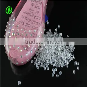 Crystal Colorful Pvc Compound /pvc Granules for Sandal Shoe thumbnail-2