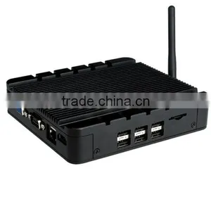 Intel Atom N2800 CPU Fanless Embedded Industrial Box PC NIS-886 Barebone System thumbnail-2