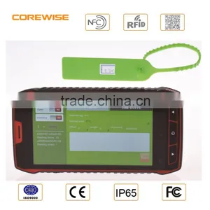 Portable Rugged Android 6.0 4G Wifi Gps Long Range RFID Reader With 2d Handheld Barcode Scanner thumbnail-1