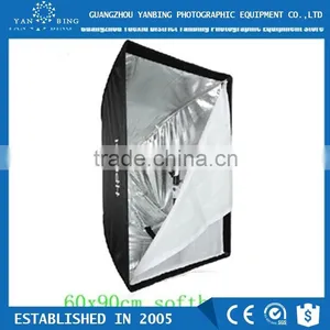 Factory Supply Professional Photo Studio Speedlite Lighting Kit Umbrella Softbox 60x90cm 24''x36'' Softbox thumbnail-1