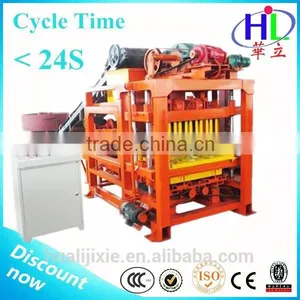 Cheap Concrete Blocks QT4-23 Concrete Blocks Making Machine thumbnail-1
