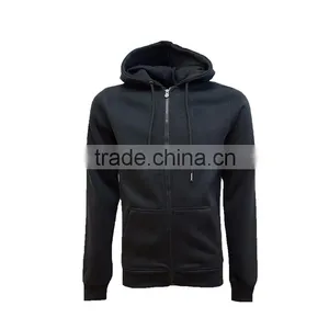 Fleece Tracksuit Sweat Top Skinny Slim Fit Mens Hoody thumbnail-1
