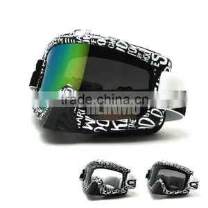 Motocross Motorcycle Goggle Helmet Goggles Muti Color Lens thumbnail-1