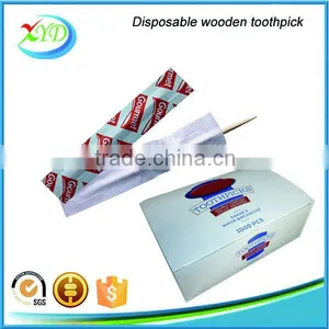 High Quality and Lowest Price 4 Sides Sealed Paper Wrapped Tooth Pick thumbnail-3